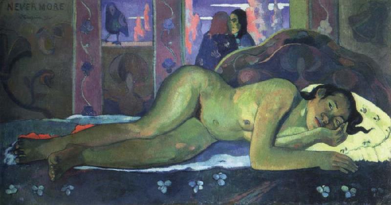 Paul Gauguin nevermore oil painting picture